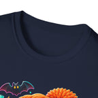 Pumpkin Spice Ghost Halloween T-Shirt | Cute Fall Coffee Lover Tee