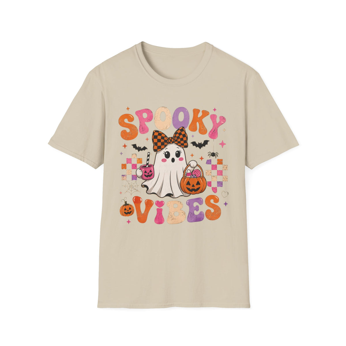 Copy of Spooky Vibes Ghost Halloween T-Shirt