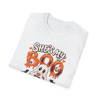 She's My Boo Halloween T-Shirt | Cute Couples Ghost Skeleton Tee