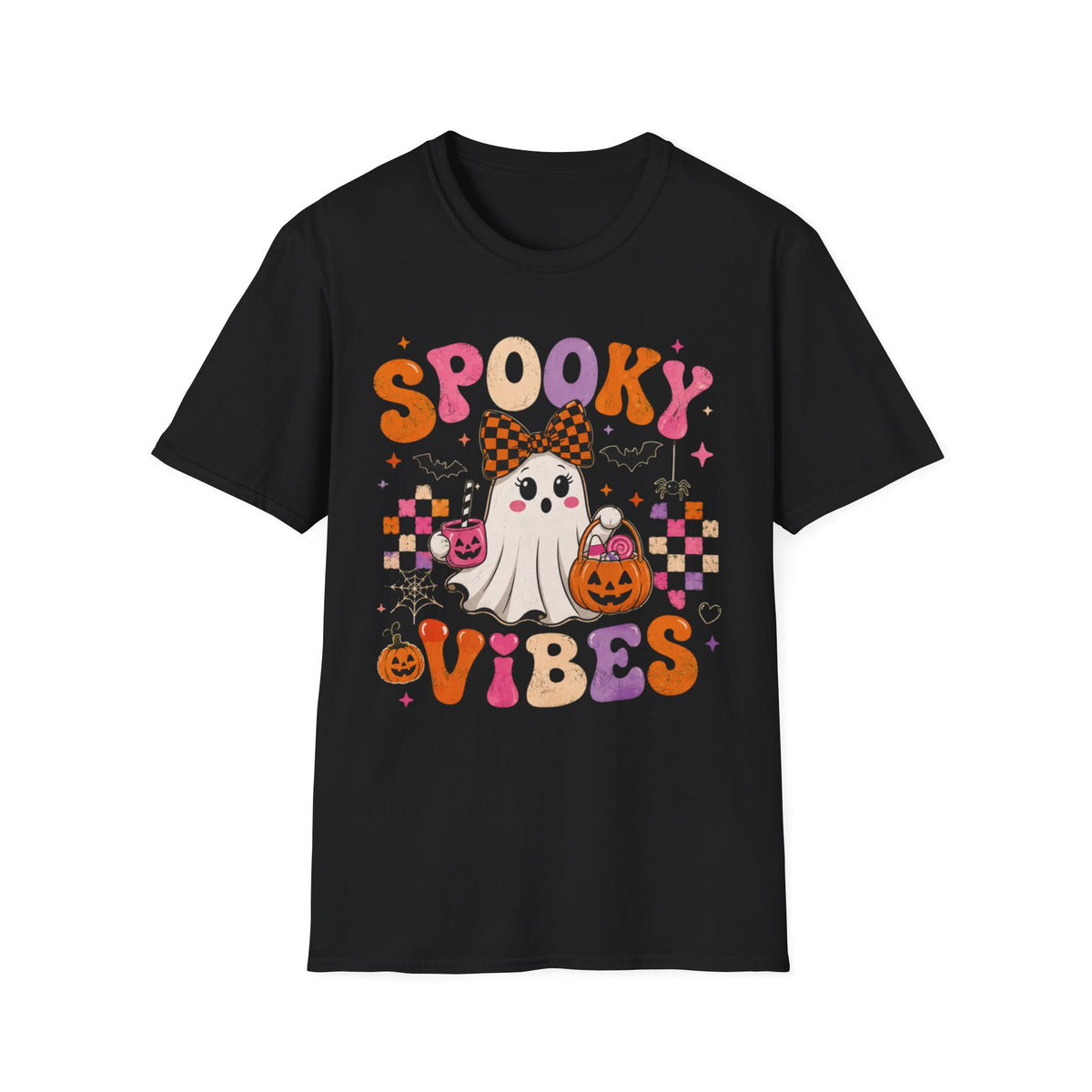 Copy of Spooky Vibes Ghost Halloween T-Shirt