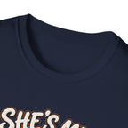 She's My Boo Halloween T-Shirt | Cute Couples Ghost Skeleton Tee