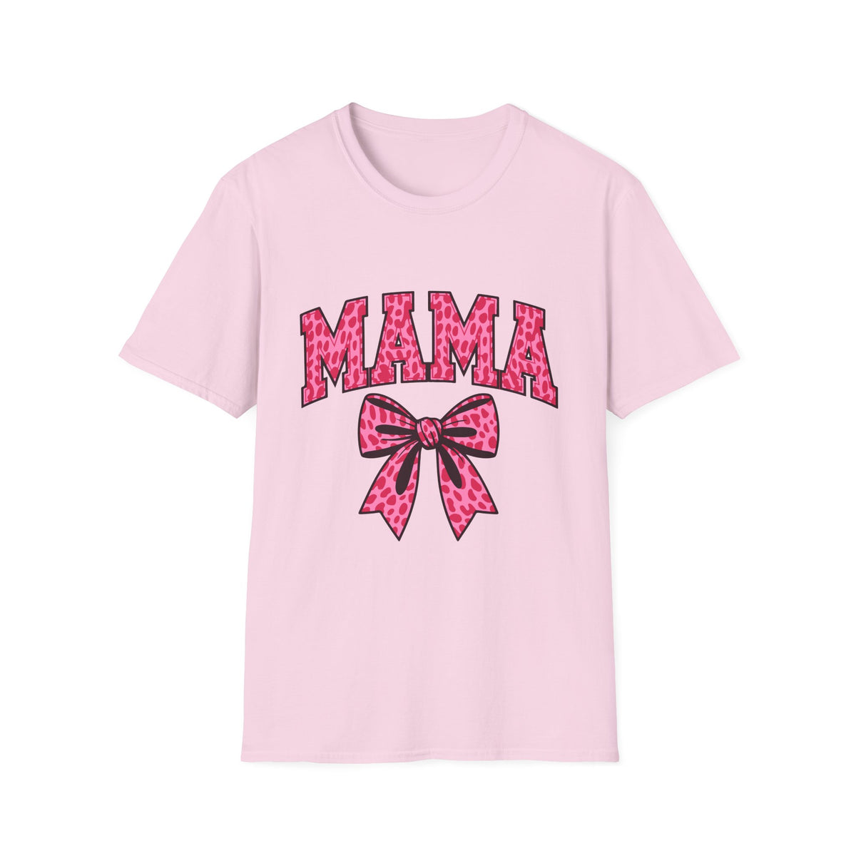 Mama Leopard Print T-Shirt