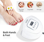 Portable nail lamp for DIY gel manicure