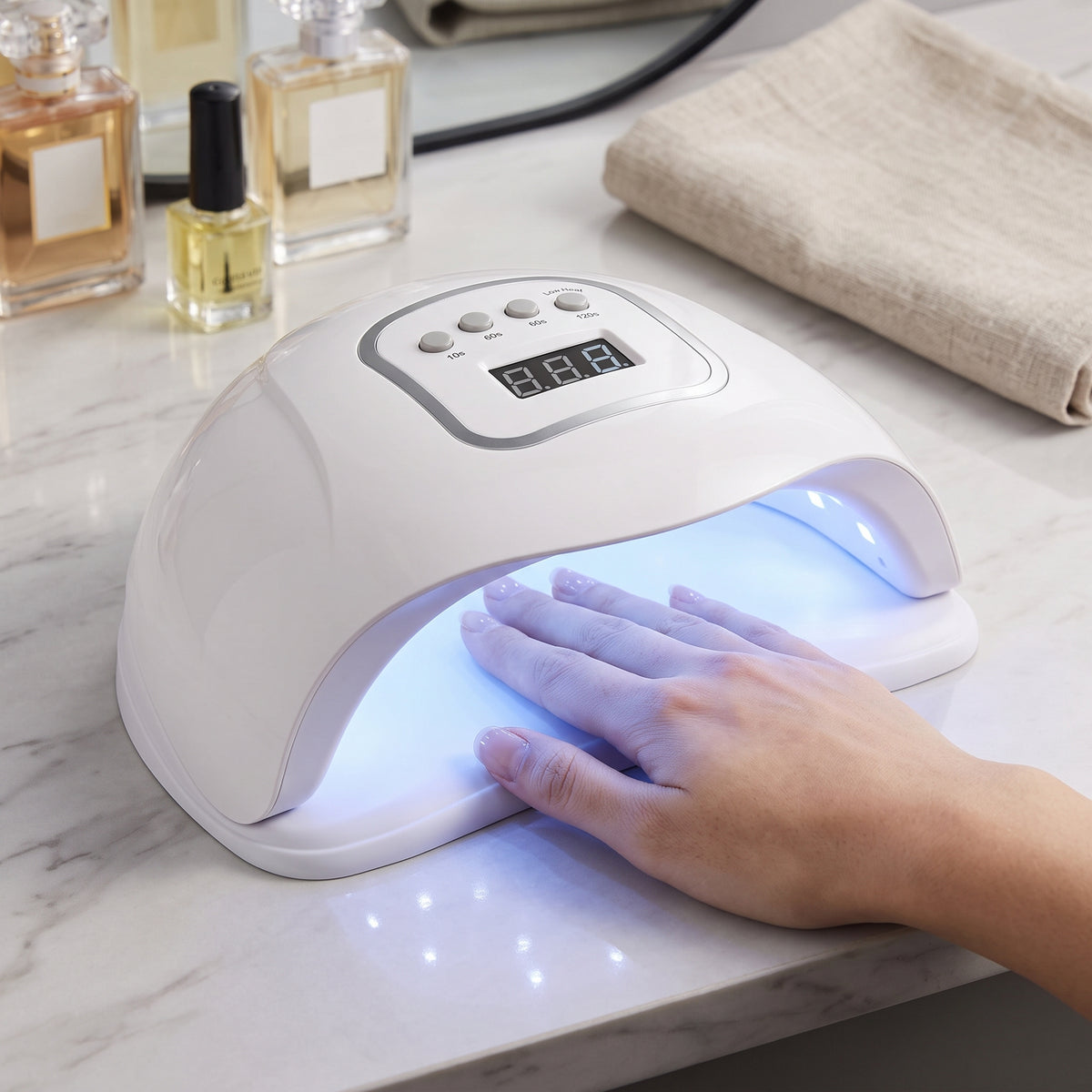 Professional gel polish nail dryer