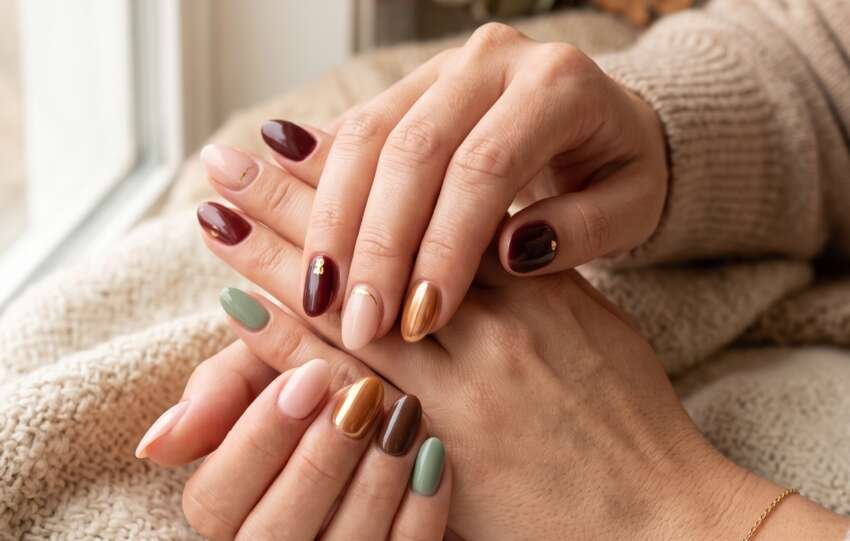 30 September nail ideas transitioning from summer to fall